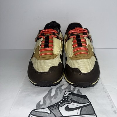 Nike Travis Scott x Air Max 1 Baroque Brown DO9392-200 Men Size 6.5 Brand New