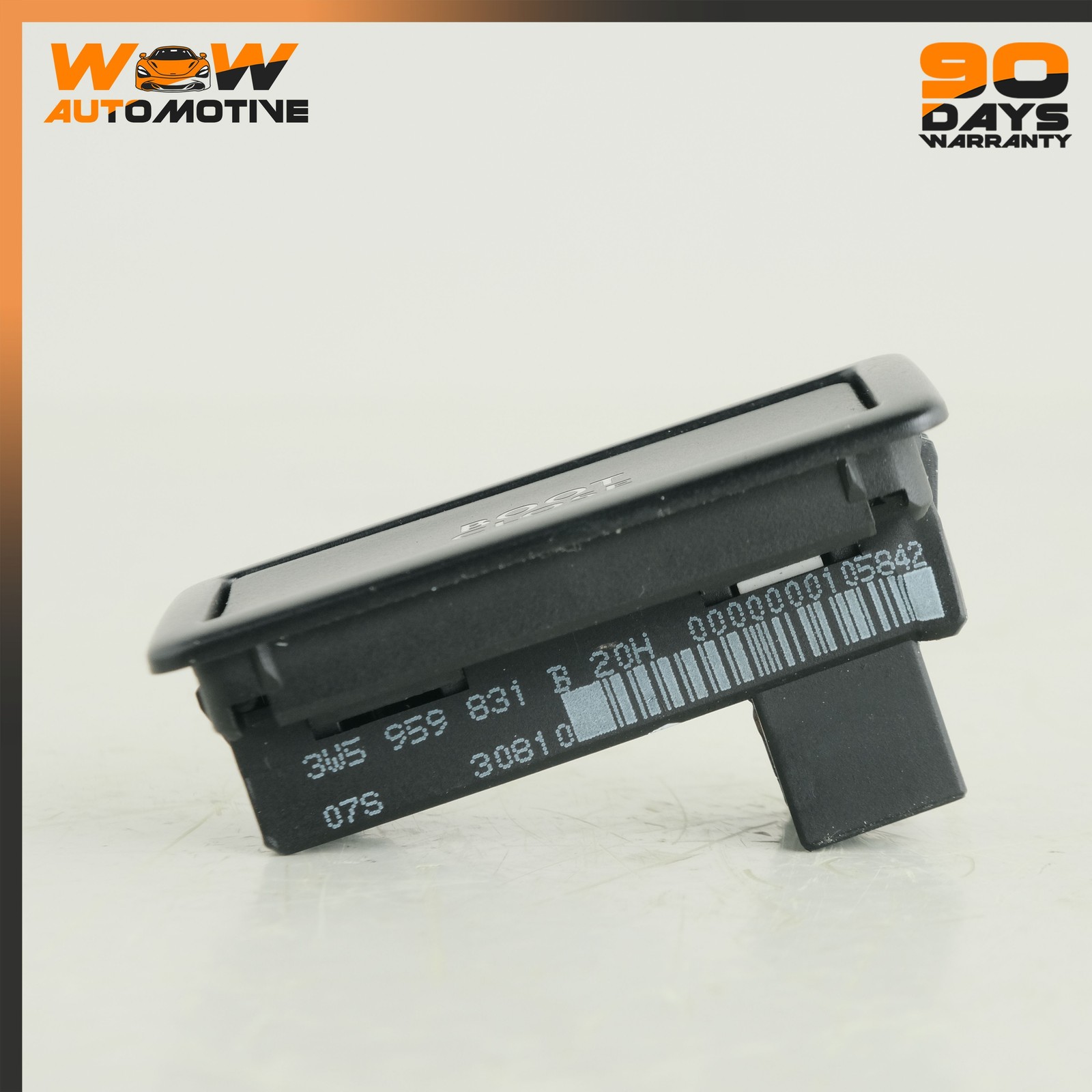 Bentley Continental GT 2004-2019 Rear Right Release switch Black
