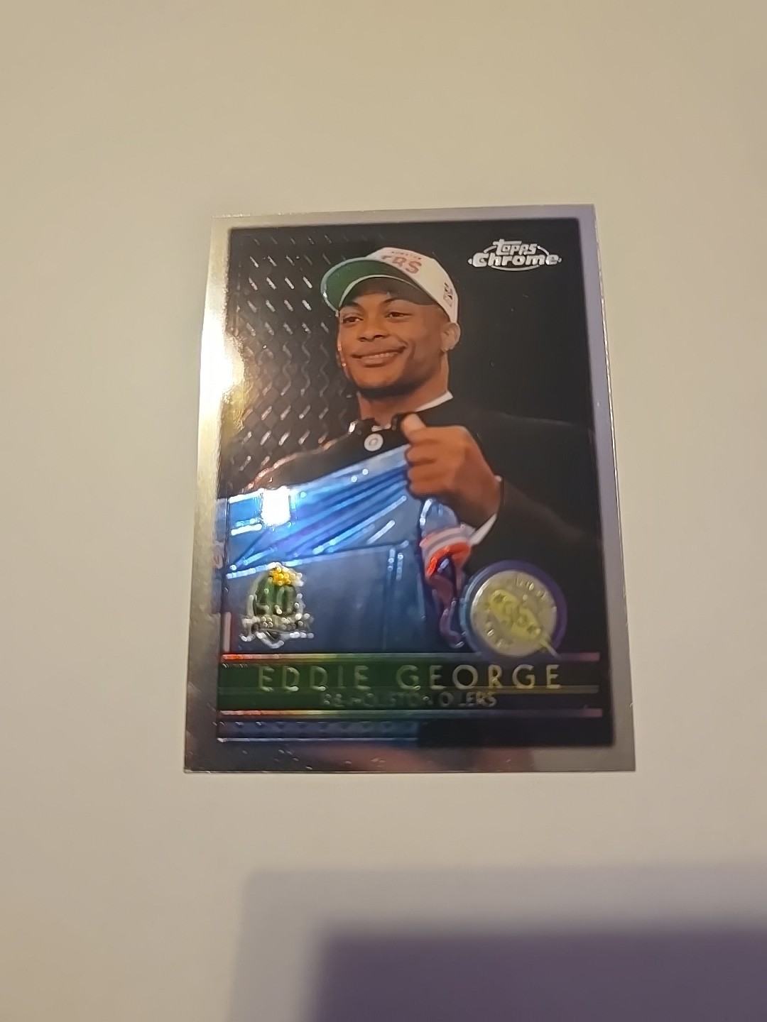 1996 Topps Chrome - Eddie George #162 (RC)