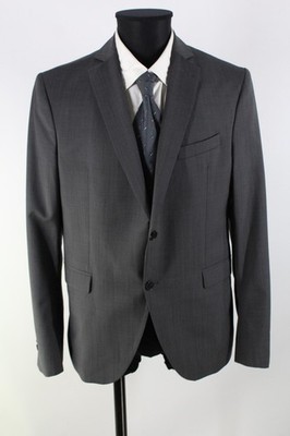 Cinque Herren Sakko grau Gr. 50 M Schurwolle Modern Fit Business