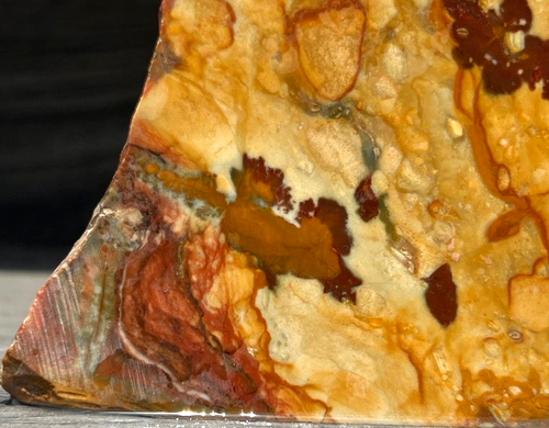 Owyhee Rocky Butte Picture Jasper 5.25"x 5" Lapidary Rough Slab Cabbing R5 - Picture 13 of 18