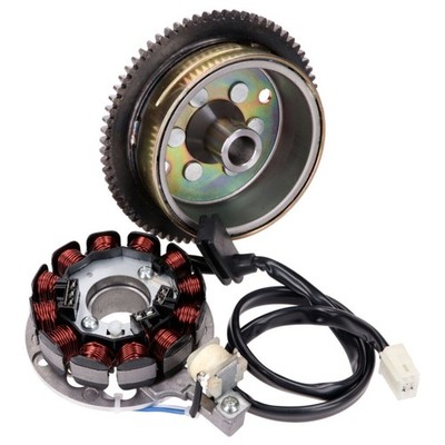 Ankerplatte Spule Stator und Rotor Lichtmaschine für Minarelli AM6 Moric / Power