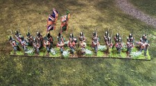 28MM FRONT RANK  British line  regiment x 24 (1), metal figures