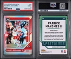 2024 Optic Patrick Mahomes #94 Holo Prizm PSA 9!! WHITE Jersey