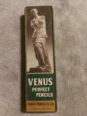 Venus Perfect Bleistifte Vintage Dose Leerdose Werbung Interessante Dose 
