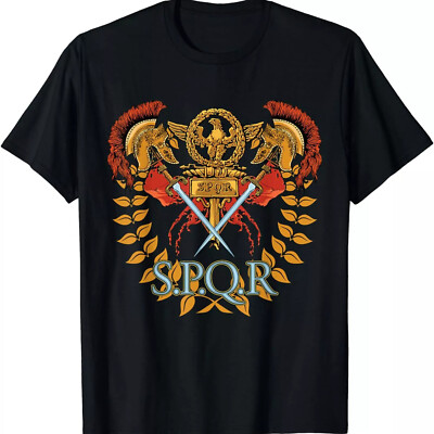 2025/NEW LIMITED SPQR Ancient Rome Roman Empire Design Best Gift T-Shirt S-3XL