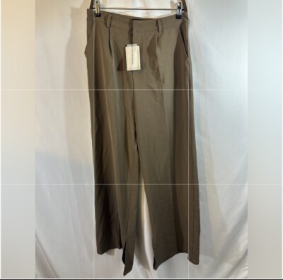 Kaiia The Label Wide Leg Pants  Light Brown Size 8 NWT