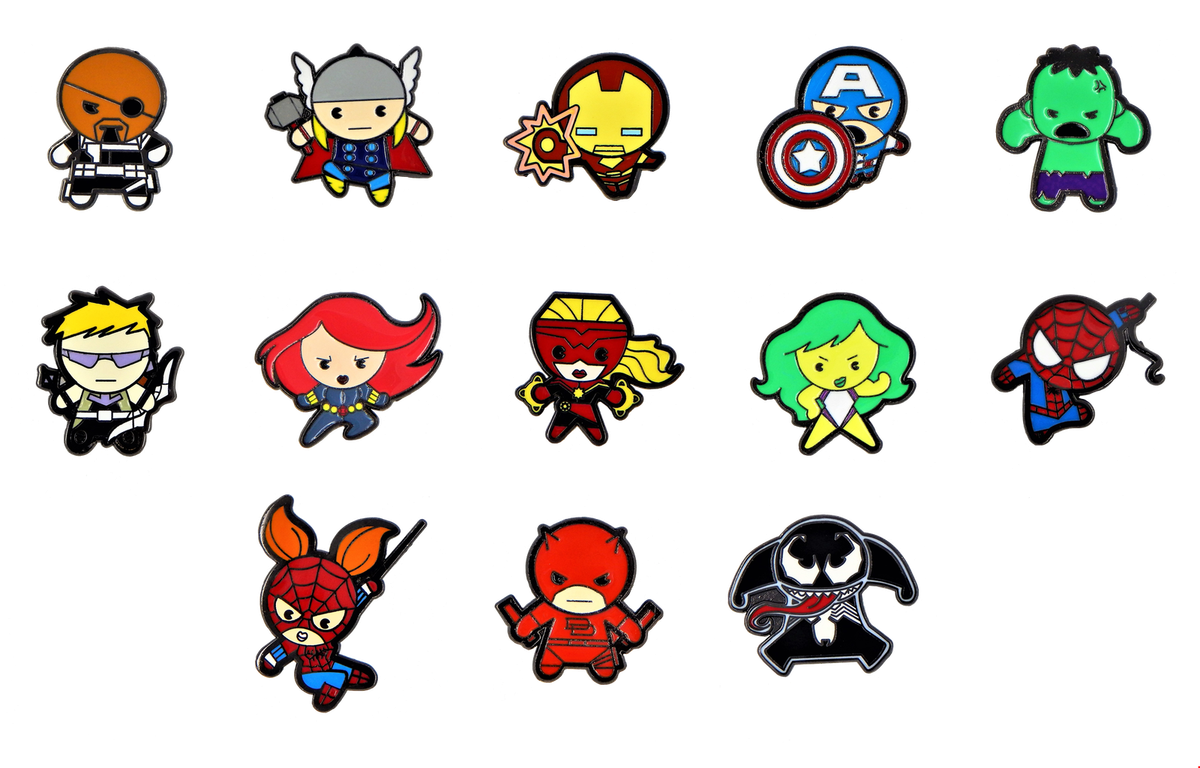 マーベル　ミッキーマウス　ピンズ 画像4 / 5＞ディズニー創立100周年記念、マーベル・コミックス