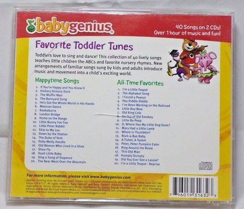 Baby Genius: All Time Favorites/Sing and Play With Me Various Artists 2CD 2004 - Picture 2 of 7