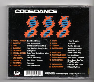 JZ395) Dancegrooves.004: Code: Dance, 20 tracks various artists