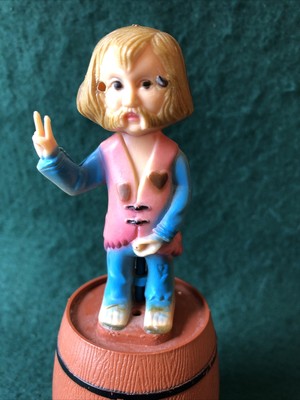 Vintage Hippie Peace Peeing On Barrel Doll | eBay