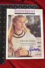 HALLE FOOTE daughter of HORTON IN PERSON signed autograph photo Magazine cover — photo 1