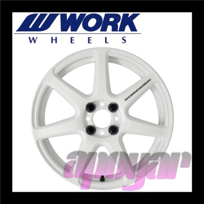 WORK EMOTION T7R WHEEL (1pcs) 16 inch 6.5J 42 100 4H White (WHT 