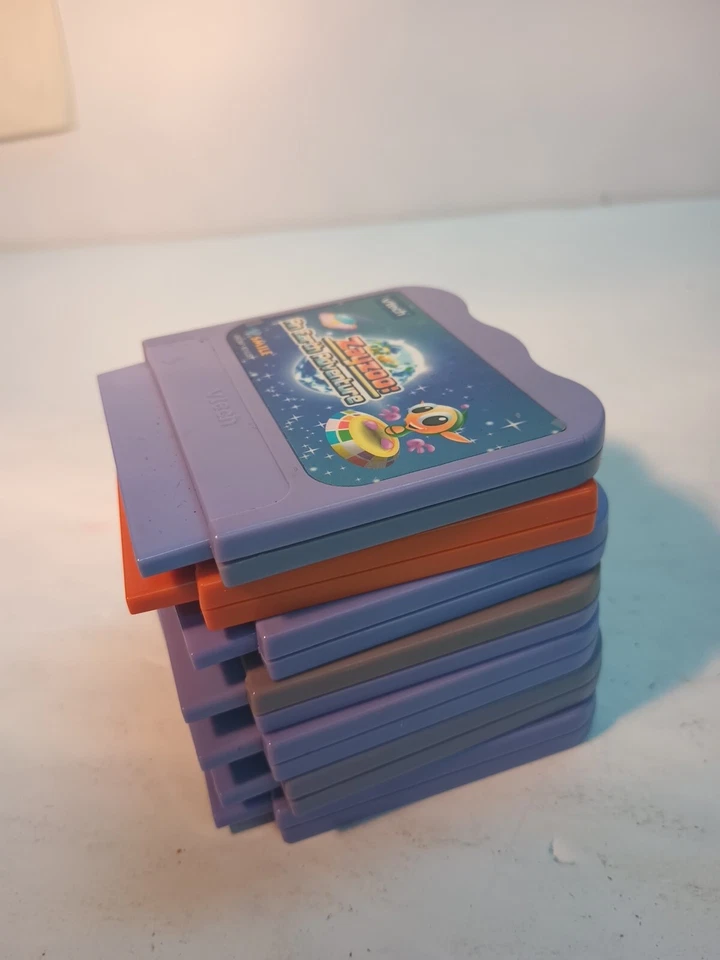 (1) Pre-owned Vintage Vtech Vsmile Vmotion Game Lot Of 12  All Being Sold Untest - Image 4 of 4