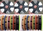 57PCS 3" Diamond Floor Polishing Pads + Metal Grinding Pucks Concrete Granite