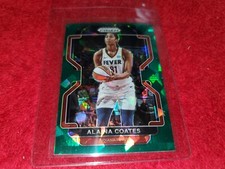 2022 PRIZM WNBA #9 LAINA COATES FEVER GREEN ICE FANATICS EXCLUSIVE SSP
