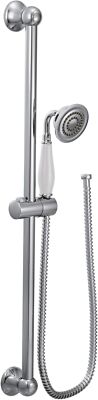 Moen S12107EP Weymouth Single Function Eco Performance Handheld Shower In Chrome