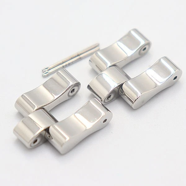 Bracelet montre homme Gucci authentique 2 maillons 2305L pièces argent 16 mm