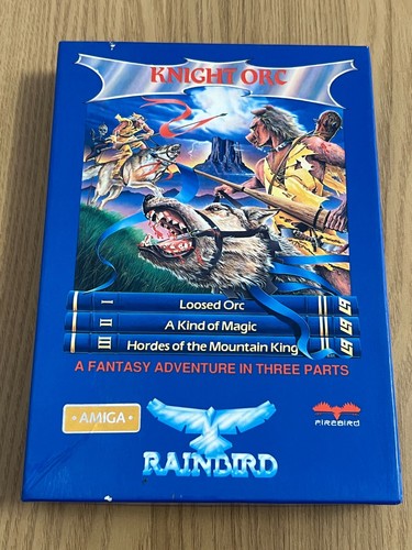Amiga Rainbird Knight Orc Vintage Game -Boxed & Working -👽👾Retro Gift Idea👾👽 - Afbeelding 6 van 24