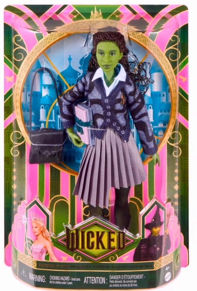New Doll Wicked Fashion Doll University Elphaba 30cm doll