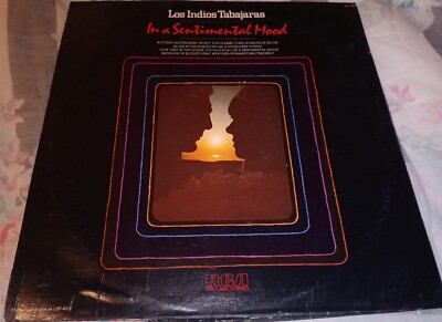 LOS INDIOS TABAJARAS IN A SENTIMENTAL MOOD VINYL LP 1970 RCA VICTOR DEEP PURPLE