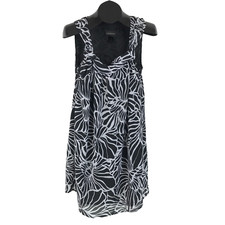 Lane Bryant Floral Shift Dress Women's Plus Size 14 Sleeveless Lined Pullover