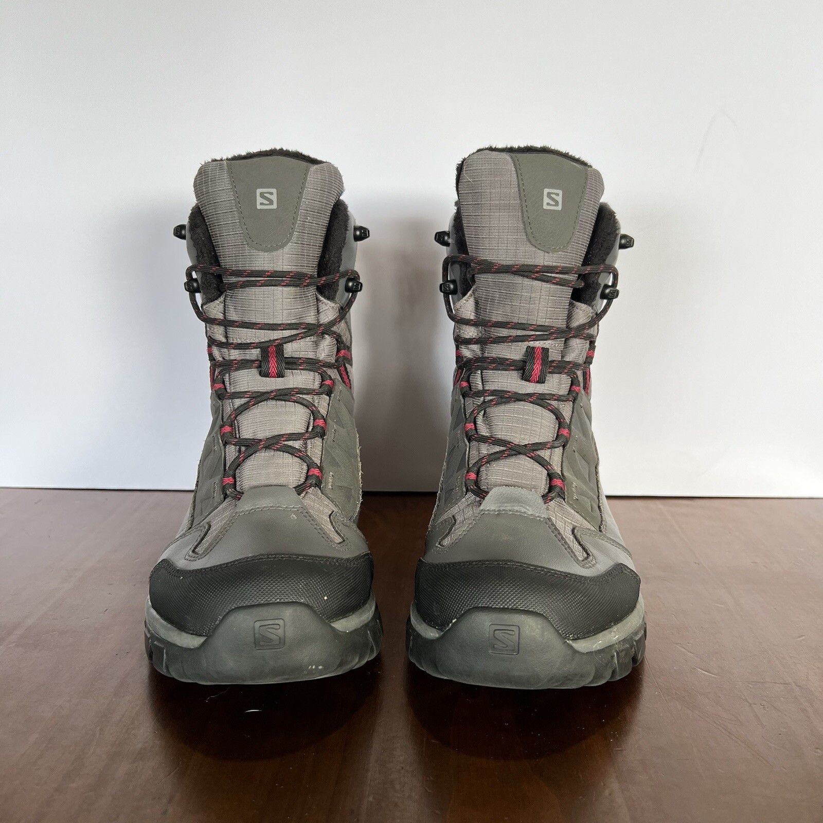 Stivali da neve Salomon Chalten TS CSWP donna invernali escursionismo taglia 8 5 grigio 200 g 399671