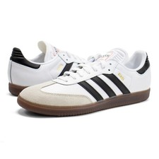 Adidas Samba Indoor 'White Black Gum' - IH6001 - Size 9