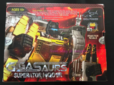 Gigapower Gp Hq-01r Superator Hq-01r Grimlock Masterpiece Plating