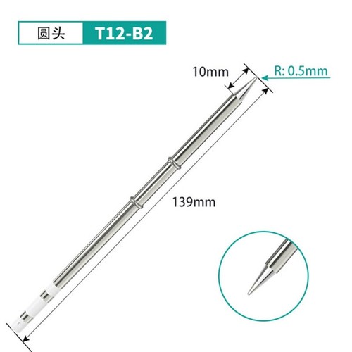 TS100 Mini Soldering Iron Solder Tip Tip Original Digital LCD Replacement - Picture 11 of 24