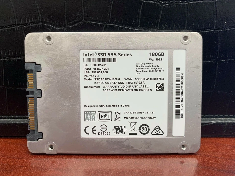 *UNUSED* INTEL SSD 535 Series 180GB SSDSC2BW180H601 - FREE SHIPPING - Image 2 of 3