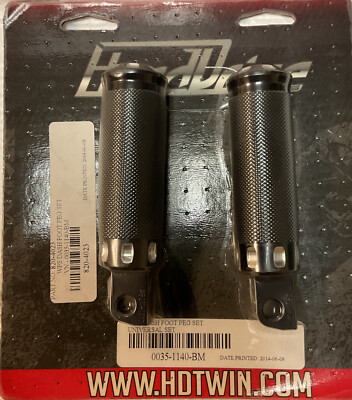 HardDrive WPS Universal Dash Foot Peg Set PN #820-4023 In Stock To Ship! #M392