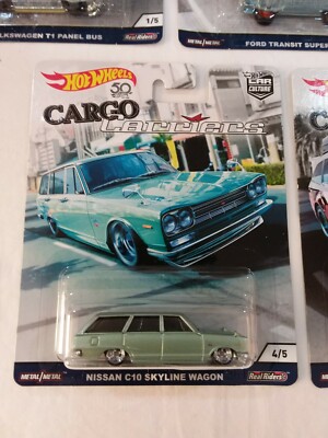 HOT WHEELS CARGO CARRIERS FULL SET CAR CULTURE DIECAST 1/64 | eBay