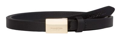 Marc O'Polo Loris Leather Belt W70 Taillengürtel Black schwarz Neu
