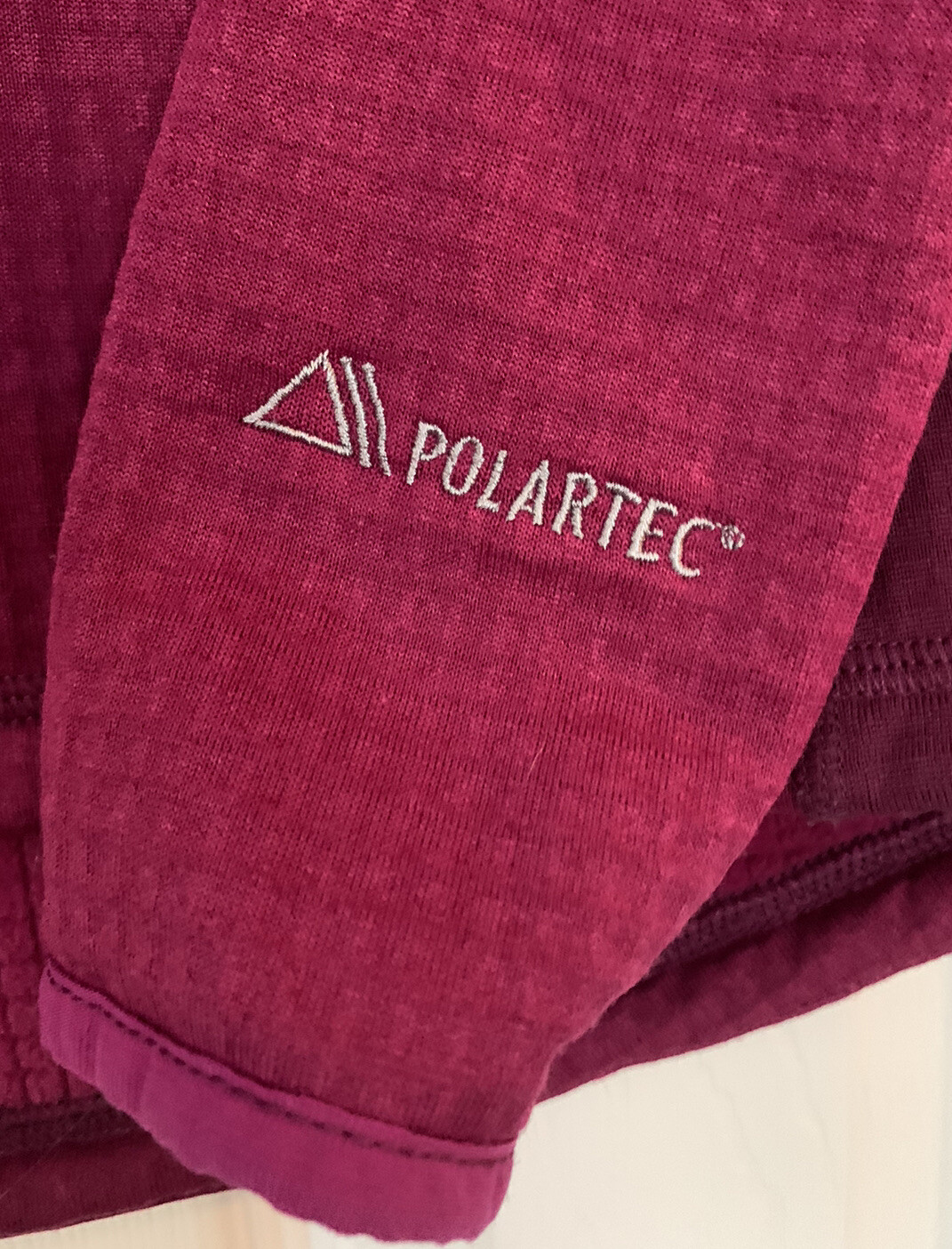 LL Bean Womens Pink Polartec Waffle Quarter Zip Jacket, Size XS | eBay