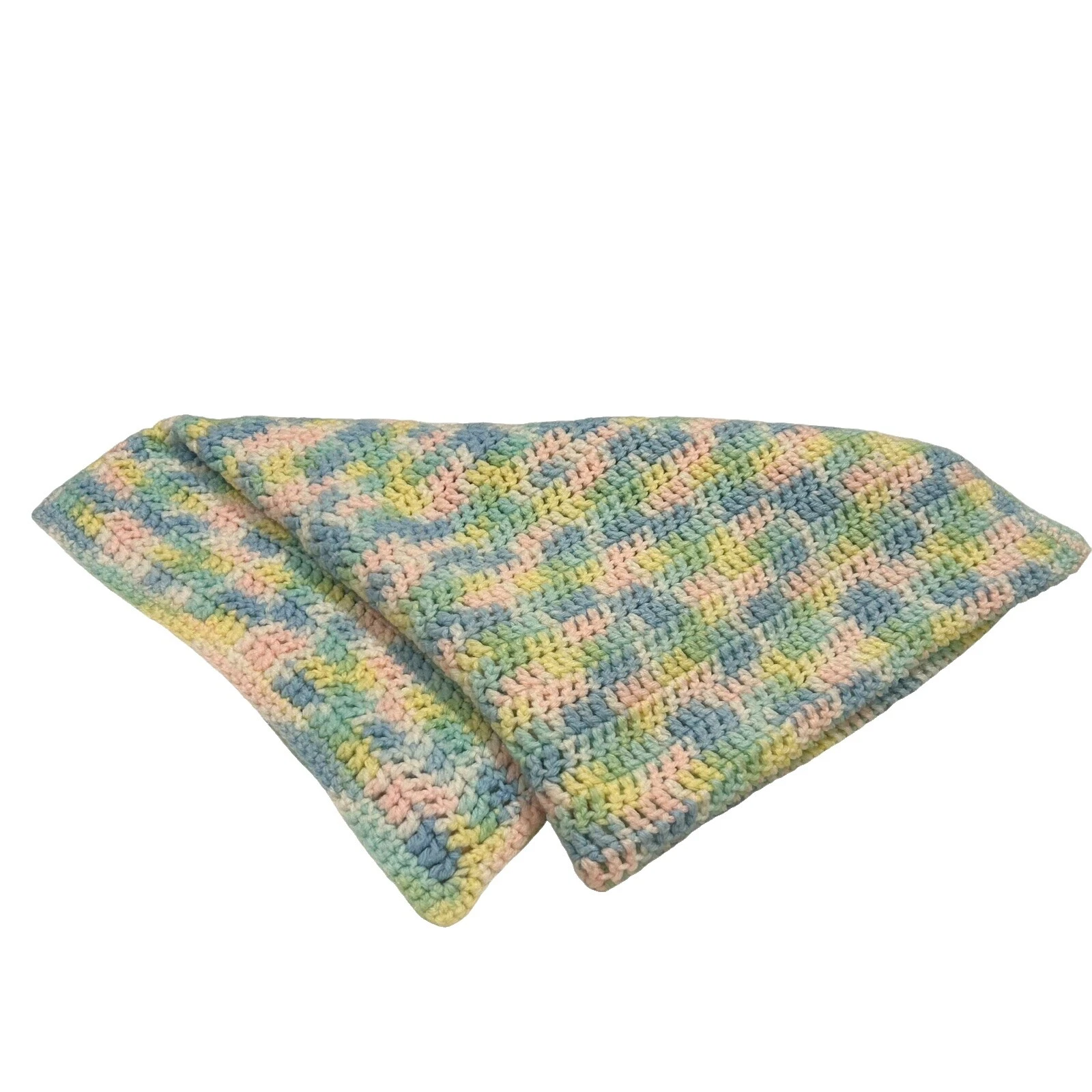 Handmade Multicolor Abstract Afghans & Throw Blankets