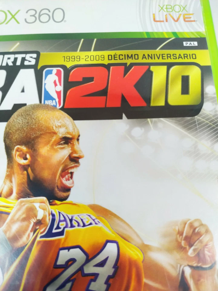 NBA 2K10 Kobe Bryant 2K - Juego Xbox 360 Edicion España PAL - 3T, foto 2 de 5