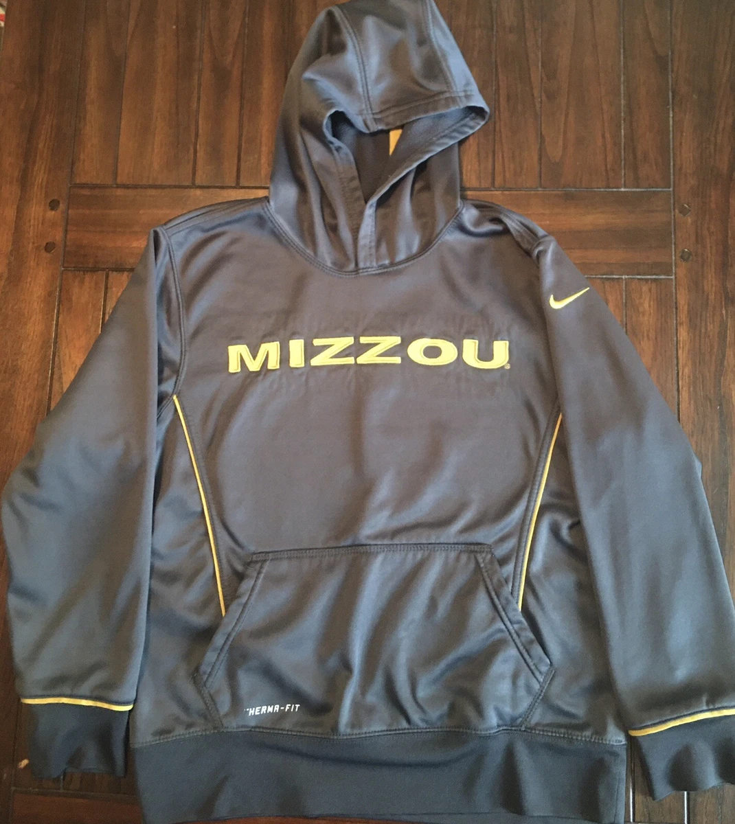 Team Apparel Mizzou Missouri Tigers Nike Therma Fit Dri Fit Hoodie Unisex