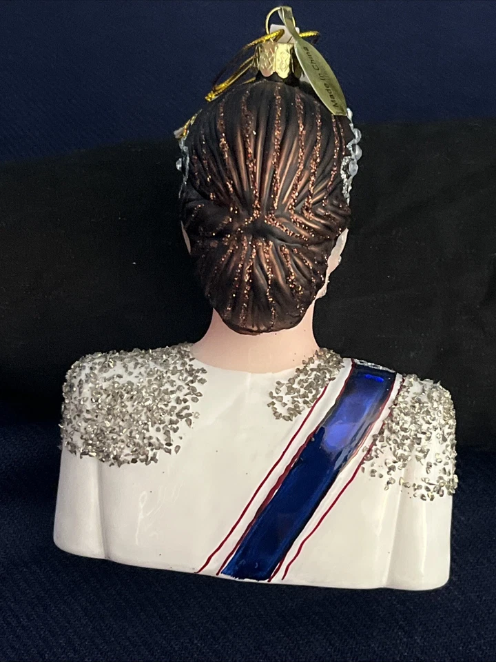 ADORNO DE CRISTAL PRINCESA KATE POR CODY FOSTER PRINCESA FAMILIA REAL BRITÁNICA NUEVO Foto 3 de 3