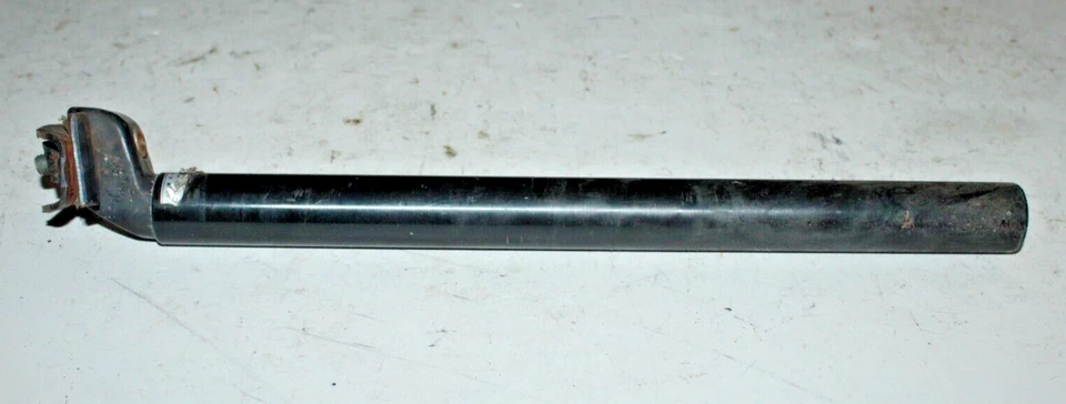 Tubo de asiento de tija de sillín Kalin 350/26,8 mm 20 mm desplazado acero negro carretera MTB remitente de EE. UU. Foto 3 de 4