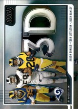 2020 Score Aaron Donald / Cory Littleton / Jalen Ramsey #3D-ACJ 3D 12E