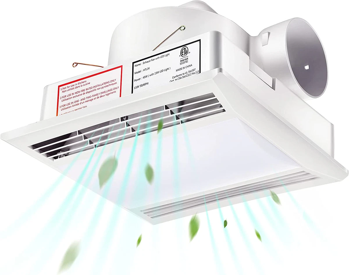 Small Bathroom Exhaust Fan With Light Shelly Lighting