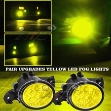 For Infiniti Jx35 2013 Pair Bumper Yellow Fog Lights Front Replacement Lamps