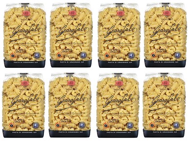 8x Garofalo Radiatori n°87 Hartweizengrieß Pasta di Gragnano Bronzepaste 500g