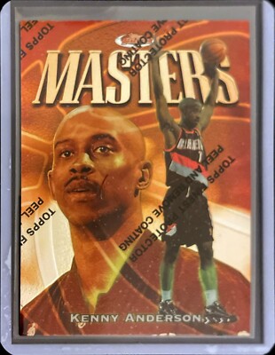 Kenny Anderson - 1997 Topps Finest Basketball - Masters #89