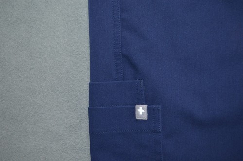 Pantaloni Scrub Figs Uomo Axim Cargo Blu Navy Taglia Small Elasticizzati T2001 - Foto 2 di 9