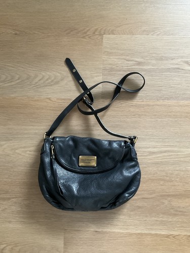 Marc by Marc Jacobs Classic Q Natasha Black Leather crossbody bag