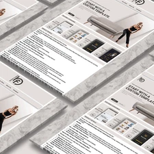 Minimal eBay Store Design & Listing Auction Template - Mobile & Tablet Optimized