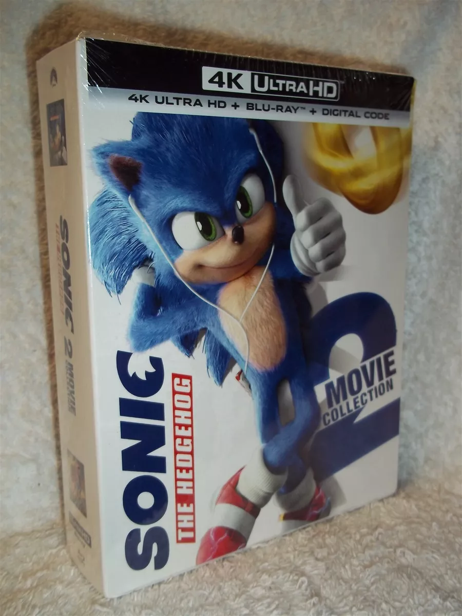 Sonic the Hedgehog 2 Movie Collection (Blu-Ray, Digital Code)James