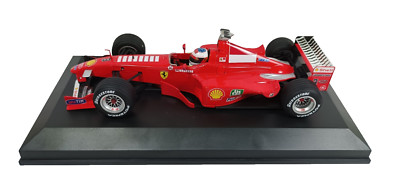 Ferrari F399 Michael Schumacher Silverstone Umbau 1999 Formel1 1:18 Vitrine